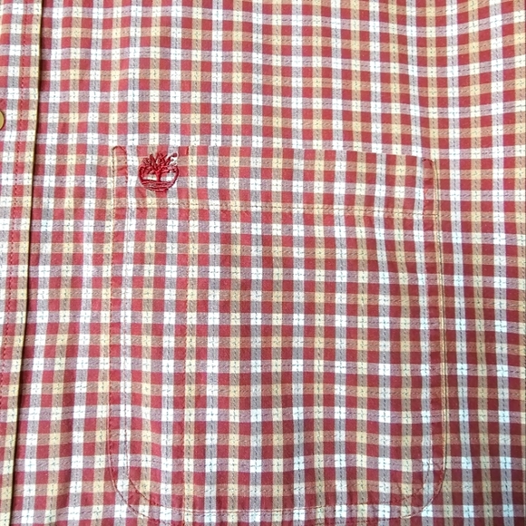 Timberland Men's Short Sleeve Shirt sz large - Picture 3 of 5